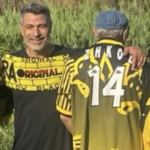 Ο Άκης Ζήκος με τον Δημήτρη Χατζηχρήστο